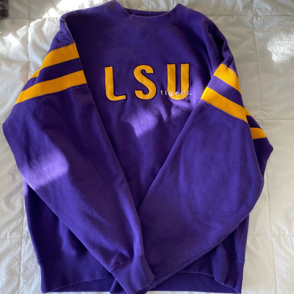 VINTAGE LSU CREWNECK